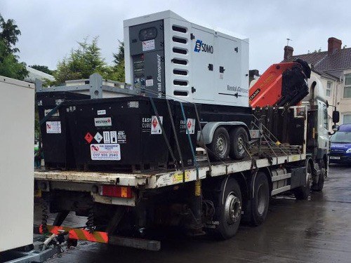 generator ready to be delivered