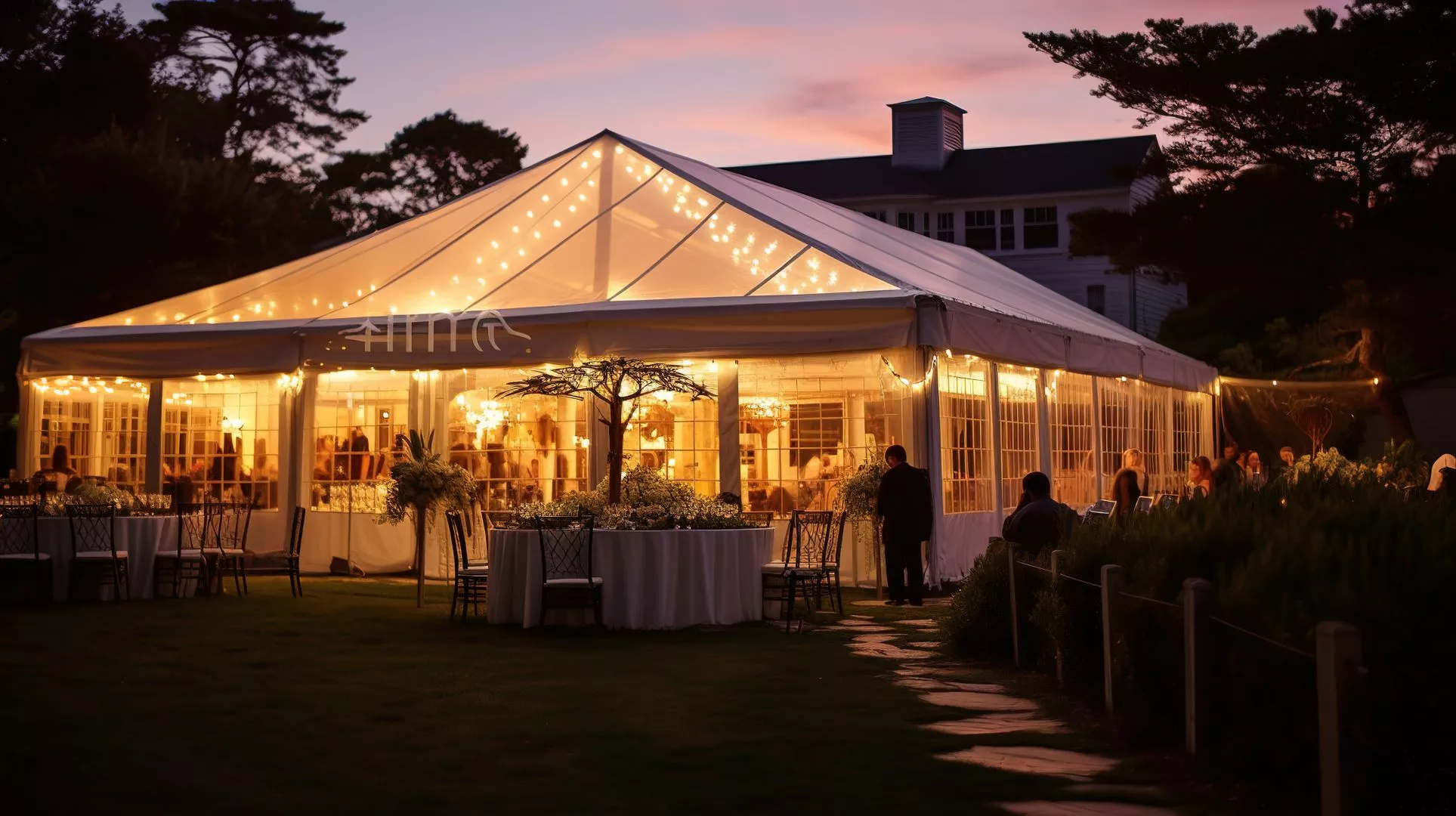 Outside Lighting Power - What Size Generator Is Needed For A Wedding Marquee